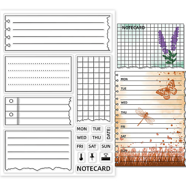 PandaHall PVC Plastic Stamps, for DIY Scrapbooking, Photo Album Decorative, Cards Making, Stamp Sheets, Label Pattern, 16x11x0.3cm Plastic...
PandaHall PVC Plastic Stamps, for DIY Scrapbooking, Photo Album Decorative, Cards Making, Stamp Sheets, Label Pattern, 16x11x0.3cm Plastic...