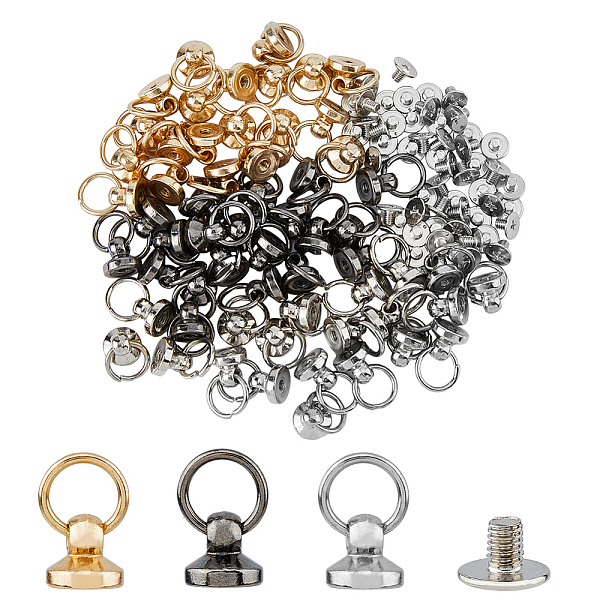 PandaHall DICOSMETIC 60 Sets 3 Colors Alloy & Iron Ball Studs Rivets, with Philip's Head Screw and Jump Rings, for Phone Case DIY, DIY...
PandaHall DICOSMETIC 60 Sets 3 Colors Alloy & Iron Ball Studs Rivets, with Philip's Head Screw and Jump Rings, for Phone Case DIY, DIY...