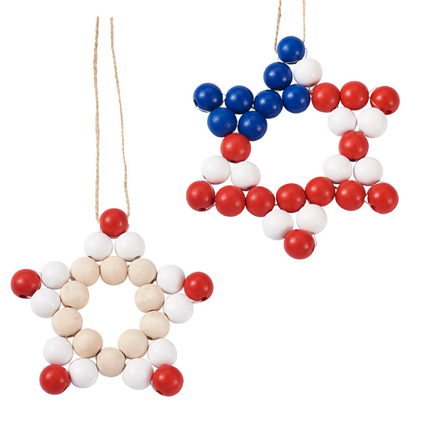 PandaHall Elecrelive 2Pcs 2 Style Christmas Theme Wood Pendant Decorations, with Hemp Rope, Star, Mixed Color, 290~340mm, Pendant..., Multicolor
PandaHall Elecrelive 2Pcs 2 Style Christmas Theme Wood Pendant Decorations, with Hemp Rope, Star, Mixed Color, 290~340mm, Pendant..., Multicolor