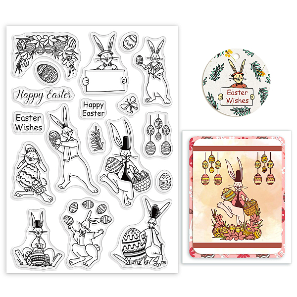 PandaHall PVC Plastic Stamps, for DIY Scrapbooking, Photo Album Decorative, Cards Making, Stamp Sheets, Film Frame, Easter Theme Pattern...
PandaHall PVC Plastic Stamps, for DIY Scrapbooking, Photo Album Decorative, Cards Making, Stamp Sheets, Film Frame, Easter Theme Pattern...