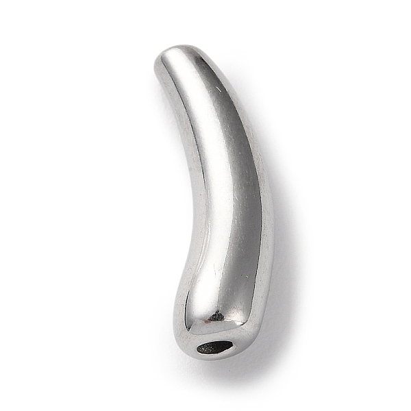 PandaHall 304 Stainless Steel Tube Beads, Curved Teardrop, Stainless Steel Color, 20.5x6.5x6mm, Hole: 2mm 304 Stainless Steel Teardrop
PandaHall 304 Stainless Steel Tube Beads, Curved Teardrop, Stainless Steel Color, 20.5x6.5x6mm, Hole: 2mm 304 Stainless Steel Teardrop
