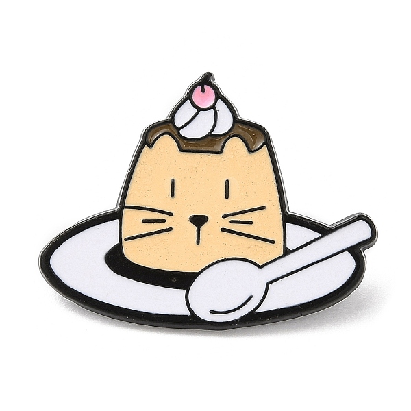 PandaHall Cat Theme Alloy Enamel Brooch, Pin for Backpack Clothes, Pudding, Food, 23.5x30.5x1.5mm Alloy+Enamel Food
PandaHall Cat Theme Alloy Enamel Brooch, Pin for Backpack Clothes, Pudding, Food, 23.5x30.5x1.5mm Alloy+Enamel Food