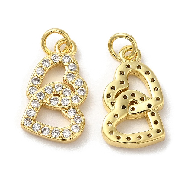 PandaHall Eco-Friendly Brass Micro Pave Cubic Zirconia Pendants, with Jump Ring, Lead Free & Cadmium Free, Heart Charm, Real 18K Gold Plated..., Clear
PandaHall Eco-Friendly Brass Micro Pave Cubic Zirconia Pendants, with Jump Ring, Lead Free & Cadmium Free, Heart Charm, Real 18K Gold Plated..., Clear