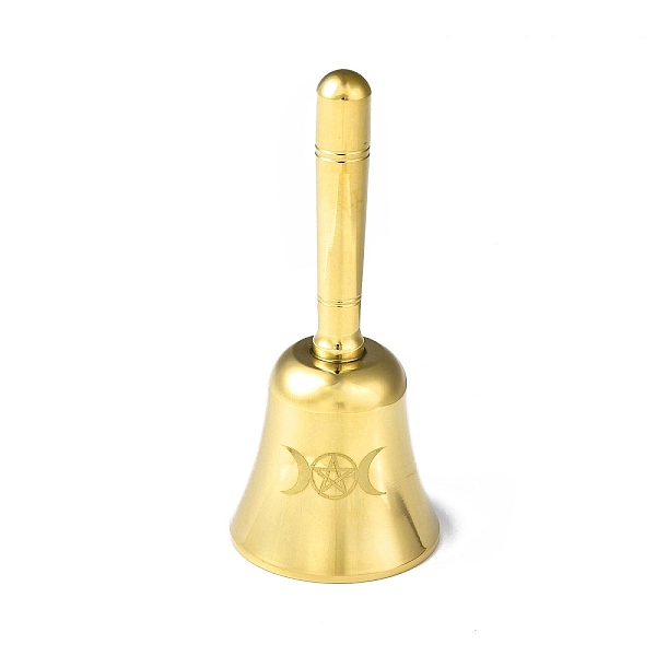 PandaHall Triple Goddess Pentagram Brass Hand Bell, Display Decoration, Service Bell, Dinner Bell, Tarot Ritual Meditation Alarm, Moon...
PandaHall Triple Goddess Pentagram Brass Hand Bell, Display Decoration, Service Bell, Dinner Bell, Tarot Ritual Meditation Alarm, Moon...