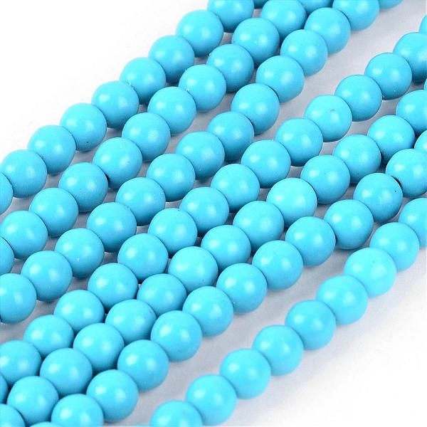 PandaHall Synthetic Turquoise Beads Strands, Dyed, Round, Deep Sky Blue, 6mm, Hole: 1.2mm, about 67pcs/strand, 15.75 inch Synthetic...
PandaHall Synthetic Turquoise Beads Strands, Dyed, Round, Deep Sky Blue, 6mm, Hole: 1.2mm, about 67pcs/strand, 15.75 inch Synthetic...