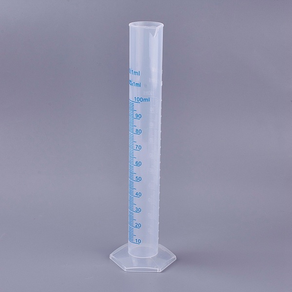 PandaHall Plastic Measuring Cylinder Tools, Clear, 24.4cm, Bace: 6.9x6cm, Bottle Diameter: 2.85cm, Capacity: 100ml Plastic Clear
PandaHall Plastic Measuring Cylinder Tools, Clear, 24.4cm, Bace: 6.9x6cm, Bottle Diameter: 2.85cm, Capacity: 100ml Plastic Clear