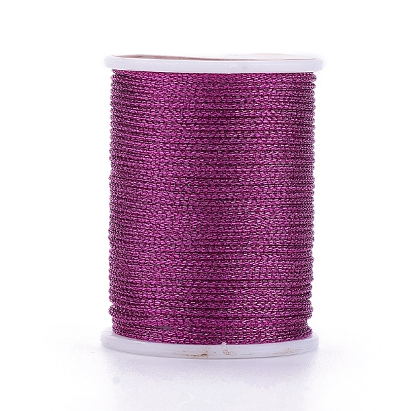 PandaHall Polyester Metallic Thread, Magenta, 1mm, about 7.65 yards(7m)/roll Polyester Pink
PandaHall Polyester Metallic Thread, Magenta, 1mm, about 7.65 yards(7m)/roll Polyester Pink