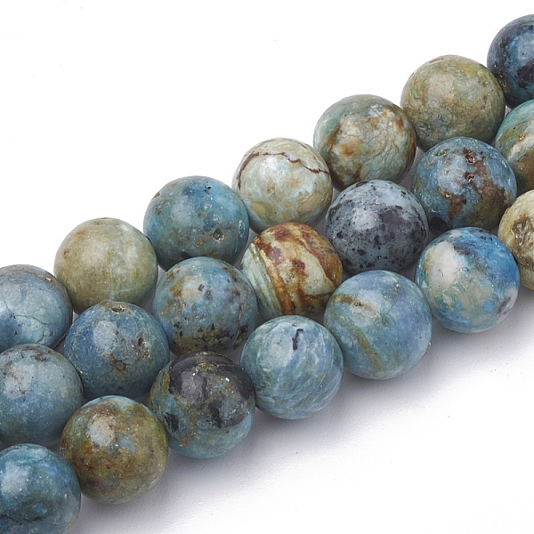 PandaHall Synthetic Variscite Beads Strands, Round, 4~5mm, Hole: 0.5mm, about 94~99pcs/strand, 15.7 inch Variscite Round
PandaHall Synthetic Variscite Beads Strands, Round, 4~5mm, Hole: 0.5mm, about 94~99pcs/strand, 15.7 inch Variscite Round