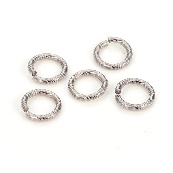 PandaHall 304 Stainless Steel Jump Ring, Open Jump Rings, Stainless Steel Color, 13.3x2mm, 12 Gauge, Inner Diameter: 9.2mm 304 Stainless...
PandaHall 304 Stainless Steel Jump Ring, Open Jump Rings, Stainless Steel Color, 13.3x2mm, 12 Gauge, Inner Diameter: 9.2mm 304 Stainless...