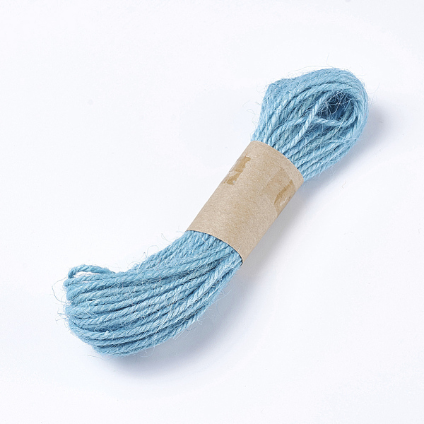 PandaHall Jute Cord, Jute String, Jute Twine, for Jewelry Making, Light Sky Blue, 1.5~2mm, about 10.93 yards(10m)/bundle Jute Blue
PandaHall Jute Cord, Jute String, Jute Twine, for Jewelry Making, Light Sky Blue, 1.5~2mm, about 10.93 yards(10m)/bundle Jute Blue
