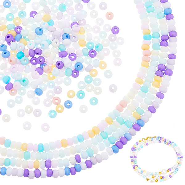 PandaHall 568pcs 4mm Frosted Porcelain Beads, 4 Style Flat Round Ceramic Beads Colorful Matte Spacer Beads for Handicrafts Beading Necklace..., Multicolor
PandaHall 568pcs 4mm Frosted Porcelain Beads, 4 Style Flat Round Ceramic Beads Colorful Matte Spacer Beads for Handicrafts Beading Necklace..., Multicolor