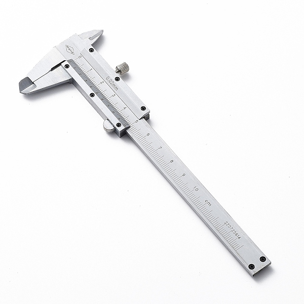 PandaHall Stainless Steel Vernier Caliper, Stainless Steel Color, 17x5.9x7.5cm Stainless Steel
PandaHall Stainless Steel Vernier Caliper, Stainless Steel Color, 17x5.9x7.5cm Stainless Steel