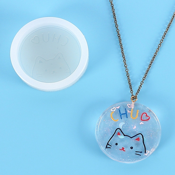 PandaHall Food Grade DIY Silicone Pendant Molds, Decoration Making, Resin Casting Molds, For UV Resin, Epoxy Resin Jewelry Making, Cat Shape..., White
PandaHall Food Grade DIY Silicone Pendant Molds, Decoration Making, Resin Casting Molds, For UV Resin, Epoxy Resin Jewelry Making, Cat Shape..., White