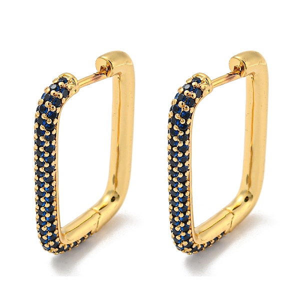 PandaHall Brass Micro Pave Cubic Zirconia Huggie Hoop Earrings, Rectangle, Golden, Blue, 29.5x19.5x3.5mm, Pin: 1mm Cubic Zirconia Rectangle...
PandaHall Brass Micro Pave Cubic Zirconia Huggie Hoop Earrings, Rectangle, Golden, Blue, 29.5x19.5x3.5mm, Pin: 1mm Cubic Zirconia Rectangle...