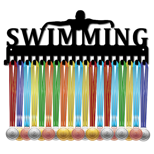 PandaHall CREATCABIN Swimming Medal Holder Swimmer Medals Hanger Athlete Awards Display Stand Wall Rack Mount Decor Stainless Steel Metal...
PandaHall CREATCABIN Swimming Medal Holder Swimmer Medals Hanger Athlete Awards Display Stand Wall Rack Mount Decor Stainless Steel Metal...