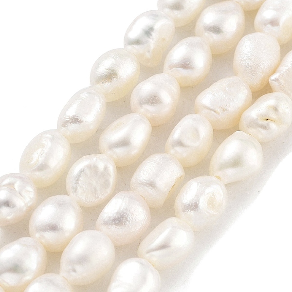 PandaHall Natural Cultured Freshwater Pearl Beads Strands, Two Sides Polished, Grade 4A+, Snow, 4~5mm, Hole: 0.5mm, about 32pcs/strand..., White
PandaHall Natural Cultured Freshwater Pearl Beads Strands, Two Sides Polished, Grade 4A+, Snow, 4~5mm, Hole: 0.5mm, about 32pcs/strand..., White