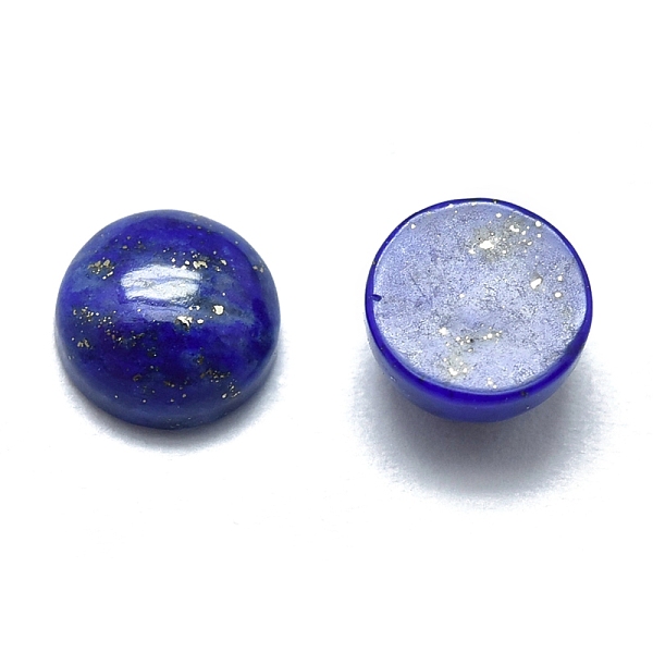 PandaHall Natural Lapis Lazuli Cabochons, Half Round/Dome, 6x3mm Lapis Lazuli Half Round
PandaHall Natural Lapis Lazuli Cabochons, Half Round/Dome, 6x3mm Lapis Lazuli Half Round