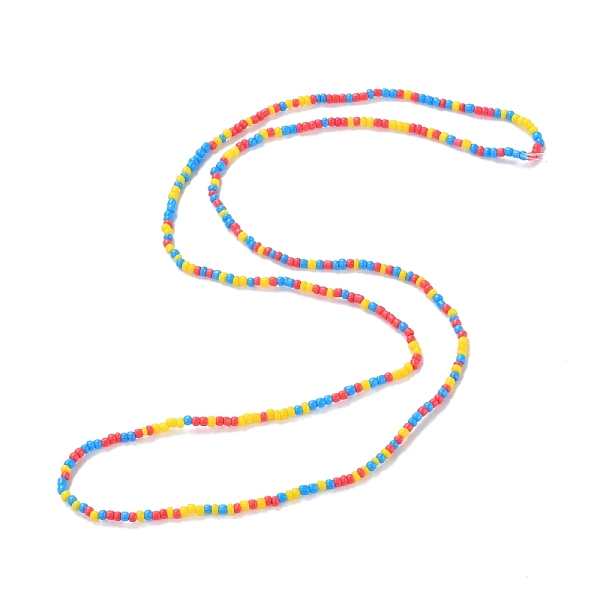 PandaHall Waist Beads, Glass Seed Beads Stretch Body Chain, Fashion Bikini Jewelry for Women, Colorful, 31-1/2~32-1/4 inch(80~82cm) Glass
PandaHall Waist Beads, Glass Seed Beads Stretch Body Chain, Fashion Bikini Jewelry for Women, Colorful, 31-1/2~32-1/4 inch(80~82cm) Glass