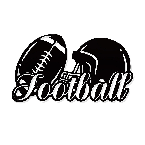 PandaHall Iron Wall Art Decorations, for Front Porch, Living Room, Kitchen, Matte Style, Rugby, 167x300x1mm, Hole: 5mm Iron Rugby
PandaHall Iron Wall Art Decorations, for Front Porch, Living Room, Kitchen, Matte Style, Rugby, 167x300x1mm, Hole: 5mm Iron Rugby