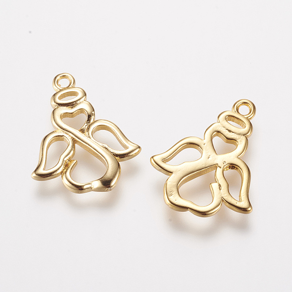 PandaHall Brass Pendants, Angel, Golden, 16x14x2mm, Hole: 1mm Brass Angel & Fairy
PandaHall Brass Pendants, Angel, Golden, 16x14x2mm, Hole: 1mm Brass Angel & Fairy