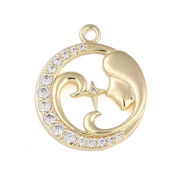 PandaHall Brass Micro Pave Clear Cubic Zirconia Pendants, Twelve Constellations, Gemini, 17.5x15x2.5mm, Hole: 1.5mm Brass+Cubic Zirconia...
PandaHall Brass Micro Pave Clear Cubic Zirconia Pendants, Twelve Constellations, Gemini, 17.5x15x2.5mm, Hole: 1.5mm Brass+Cubic Zirconia...