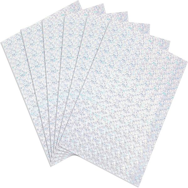 PandaHall A4 Waterproof PVC Self Adhesive Laser Sticker, Star Pattern, for DIY Card Craft Paper, Rectangle, Silver, 30x21cm Plastic Star...
PandaHall A4 Waterproof PVC Self Adhesive Laser Sticker, Star Pattern, for DIY Card Craft Paper, Rectangle, Silver, 30x21cm Plastic Star...