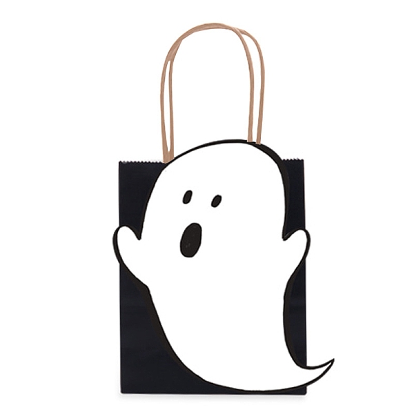 PandaHall 10Pcs Halloween Ghost Paper Candy Bags with Handles, Gift Bag Party Favors, Rectangle, Black, 16x8x21cm Paper Rectangle Black
PandaHall 10Pcs Halloween Ghost Paper Candy Bags with Handles, Gift Bag Party Favors, Rectangle, Black, 16x8x21cm Paper Rectangle Black