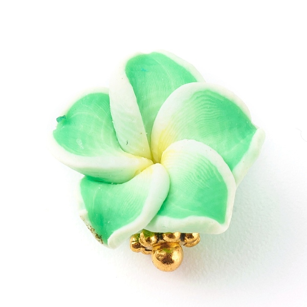 PandaHall Polymer Clay Charms, with Brass Findings, Flower, Golden, Mixed Color, 13x13x7.5mm, Hole: 2mm Polymer Clay Flower Multicolor
PandaHall Polymer Clay Charms, with Brass Findings, Flower, Golden, Mixed Color, 13x13x7.5mm, Hole: 2mm Polymer Clay Flower Multicolor