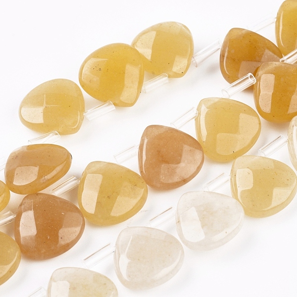 PandaHall Natural Yellow Aventurine Beads Strands, Top Drilled Beads, Faceted, Teardrop, 13x13x5mm, Hole: 0.6mm, about 30pcs/strand, 13.98...
PandaHall Natural Yellow Aventurine Beads Strands, Top Drilled Beads, Faceted, Teardrop, 13x13x5mm, Hole: 0.6mm, about 30pcs/strand, 13.98...