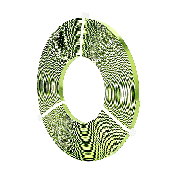 PandaHall BENECREAT Aluminum Wire, Flat Craft Wire, Bezel Strip Wire for Cabochons Jewelry Making, Yellow Green, 5x1mm, about 10m/roll...
PandaHall BENECREAT Aluminum Wire, Flat Craft Wire, Bezel Strip Wire for Cabochons Jewelry Making, Yellow Green, 5x1mm, about 10m/roll...
