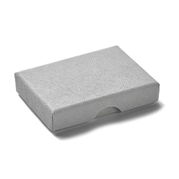 PandaHall Cardboard Jewelry Set Boxes, with Sponge Inside, Rectangle, Gray, 7.05~7.15x5.05x1.55~1.6cm Paper Rectangle Gray
PandaHall Cardboard Jewelry Set Boxes, with Sponge Inside, Rectangle, Gray, 7.05~7.15x5.05x1.55~1.6cm Paper Rectangle Gray