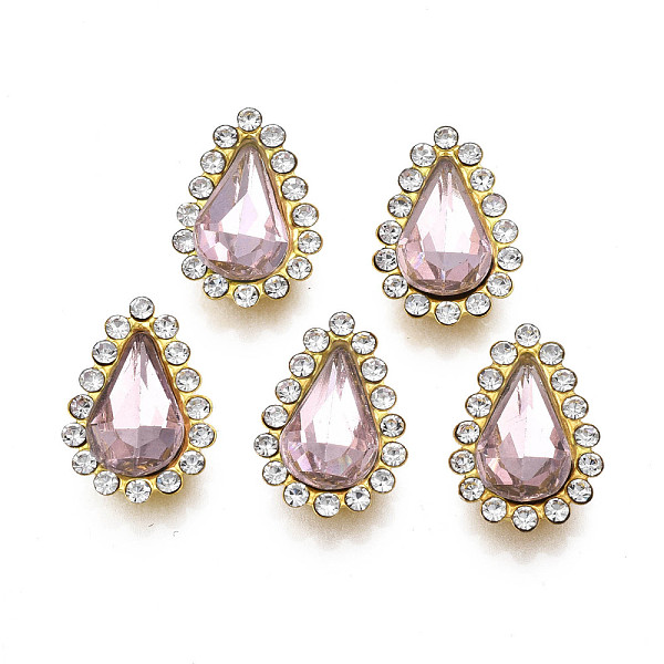 PandaHall Sew on Rhinestone, Transparent Glass Rhinestone, with Iron Prong Settings, Faceted, Teardrop, Violet, 18x13x7mm, Hole: 1.5mm Glass..., Purple
PandaHall Sew on Rhinestone, Transparent Glass Rhinestone, with Iron Prong Settings, Faceted, Teardrop, Violet, 18x13x7mm, Hole: 1.5mm Glass..., Purple