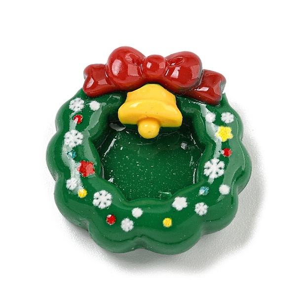 PandaHall Christmas Opaque Resin Decoden Cabochons, Christmas Wreath, 22.5x22x7.5mm Resin Christmas Wreath
PandaHall Christmas Opaque Resin Decoden Cabochons, Christmas Wreath, 22.5x22x7.5mm Resin Christmas Wreath