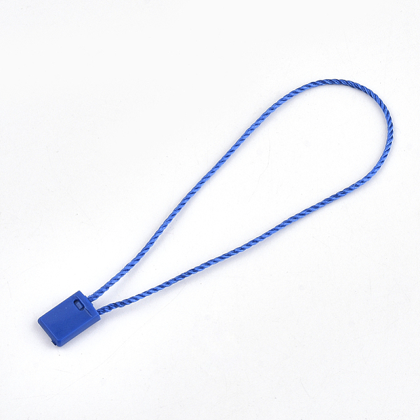 PandaHall Polyester Cord with Seal Tag, Plastic Hang Tag Fasteners, Blue, 190~195x1mm, Seal Tag: 11x8x3mm and 9x3x2mm, about 1000pcs/bag...
PandaHall Polyester Cord with Seal Tag, Plastic Hang Tag Fasteners, Blue, 190~195x1mm, Seal Tag: 11x8x3mm and 9x3x2mm, about 1000pcs/bag...