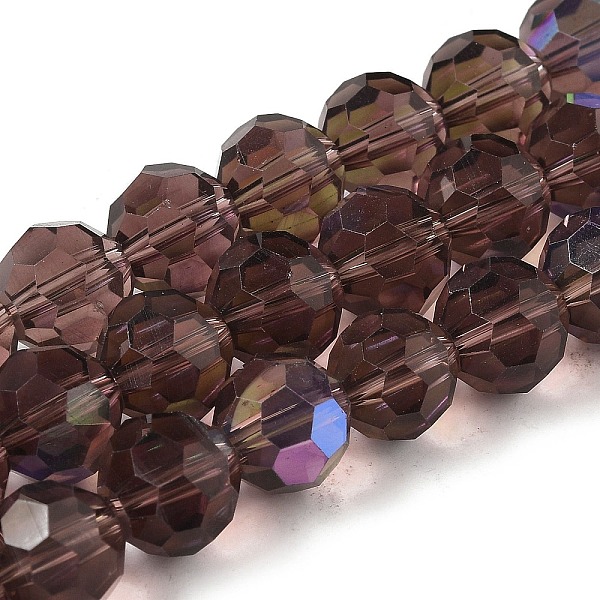 PandaHall Electroplate Transparent Glass Beads Strands, Faceted, Round, Rainbow Plated, Old Rose, 10mm, Hole: 1.2mm, about 65~69pcs/strand...
PandaHall Electroplate Transparent Glass Beads Strands, Faceted, Round, Rainbow Plated, Old Rose, 10mm, Hole: 1.2mm, about 65~69pcs/strand...