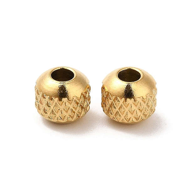 PandaHall 201 Stainless Steel Bead, Round, Real 18K Gold Plated, 5mm, Hole: 2mm 201 Stainless Steel Round
PandaHall 201 Stainless Steel Bead, Round, Real 18K Gold Plated, 5mm, Hole: 2mm 201 Stainless Steel Round
