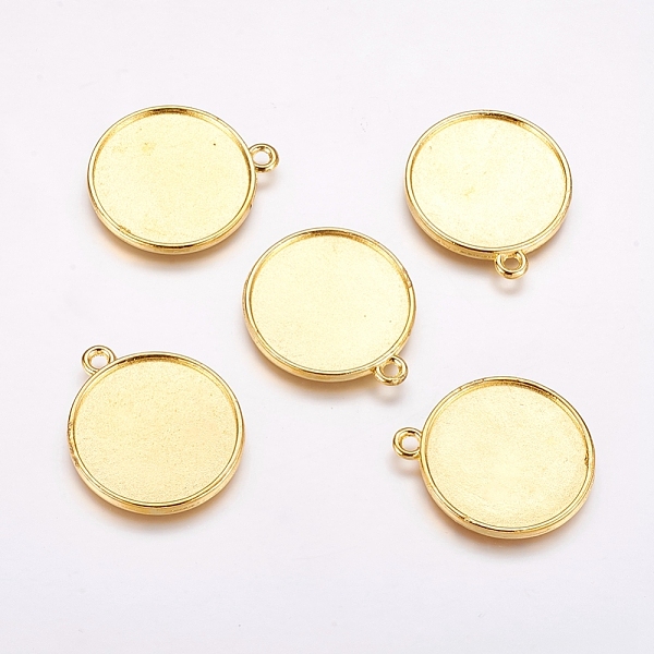 PandaHall Alloy Pendant Cabochon Settings, Plain Edge Bezel Cups, DIY Findings for Jewelry Making, Flat Round, Golden, Lead Free and Cadmium...
PandaHall Alloy Pendant Cabochon Settings, Plain Edge Bezel Cups, DIY Findings for Jewelry Making, Flat Round, Golden, Lead Free and Cadmium...