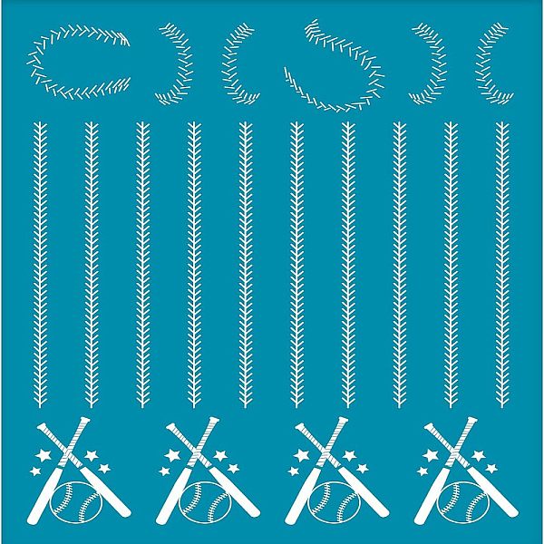 PandaHall Silk Screen Printing Stencil, for Painting on Wood, DIY Decoration T-Shirt Fabric, Baseball Pattern, 12.7x10cm Nylon Baseball Cyan
PandaHall Silk Screen Printing Stencil, for Painting on Wood, DIY Decoration T-Shirt Fabric, Baseball Pattern, 12.7x10cm Nylon Baseball Cyan