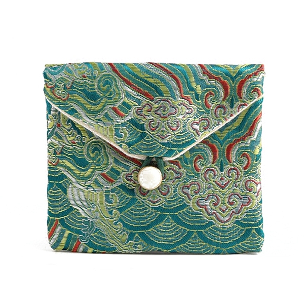 PandaHall Cloth Cloud Print Jewelry Packaging Bags with Botton, Rectangle, Medium Turquoise, 8x9cm Cloth Rectangle
PandaHall Cloth Cloud Print Jewelry Packaging Bags with Botton, Rectangle, Medium Turquoise, 8x9cm Cloth Rectangle