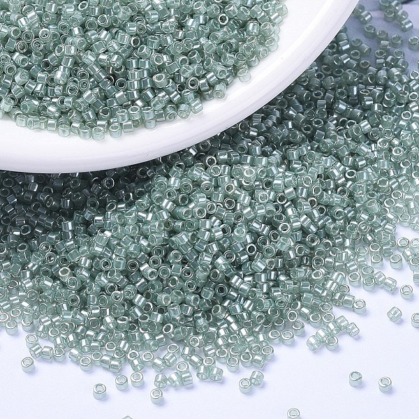 PandaHall MIYUKI Delica Beads, Cylinder, Japanese Seed Beads, 11/0, (DB1484) Transparent Light Moss Green Luster, 1.3x1.6mm, Hole: 0.8mm...
PandaHall MIYUKI Delica Beads, Cylinder, Japanese Seed Beads, 11/0, (DB1484) Transparent Light Moss Green Luster, 1.3x1.6mm, Hole: 0.8mm...