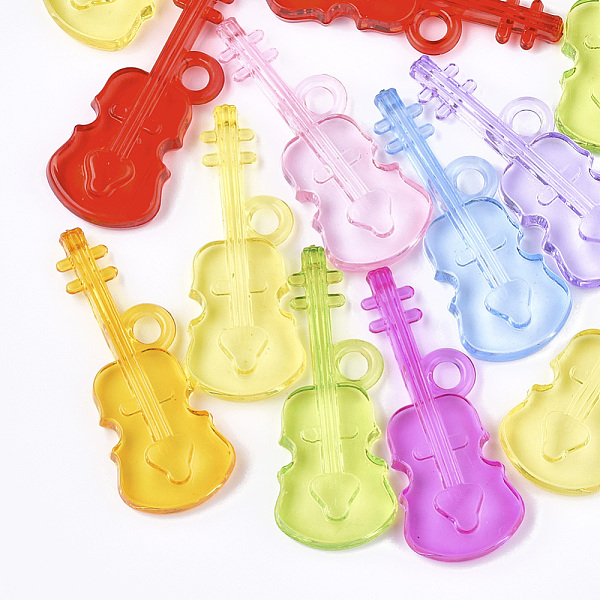 PandaHall Transparent Acrylic Big Pendants, Violin, Mixed Color, 50x19x7mm, Hole: 4mm, about 170pcs/500g Acrylic Musical Instruments..., Multicolor
PandaHall Transparent Acrylic Big Pendants, Violin, Mixed Color, 50x19x7mm, Hole: 4mm, about 170pcs/500g Acrylic Musical Instruments..., Multicolor