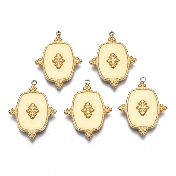 PandaHall 316 Surgical Stainless Steel Pendants, with Jump Rings, Oval, Real 14K Gold Plated, 22x16x2mm, Hole: 1.2mm 316 Surgical Stainless...
PandaHall 316 Surgical Stainless Steel Pendants, with Jump Rings, Oval, Real 14K Gold Plated, 22x16x2mm, Hole: 1.2mm 316 Surgical Stainless...
