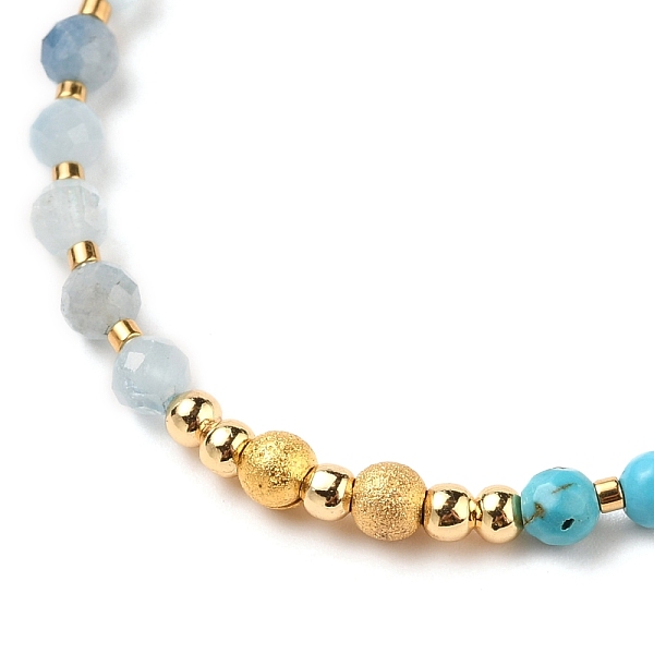 PandaHall Adjustable Nylon Thread Braided Bead Bracelets, with Natural Aquamarine & Synthetic Turquoise(Dyed) Beads, Glass Seed Beads and...
PandaHall Adjustable Nylon Thread Braided Bead Bracelets, with Natural Aquamarine & Synthetic Turquoise(Dyed) Beads, Glass Seed Beads and...