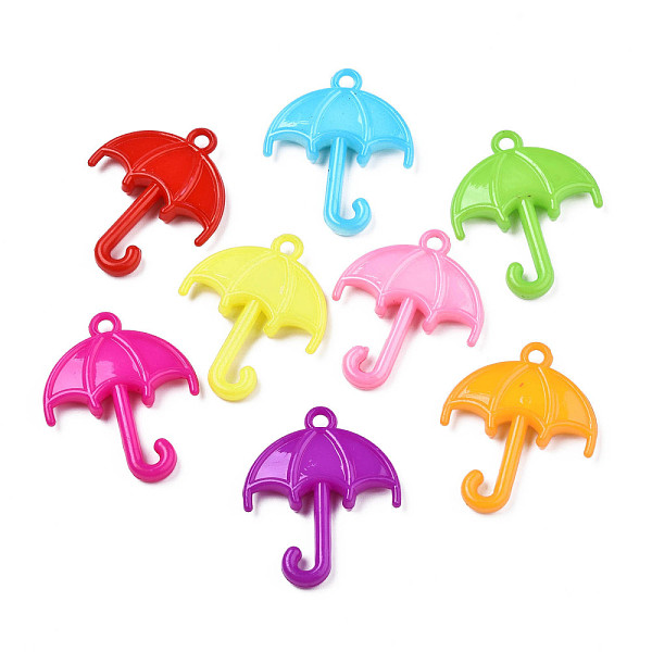 PandaHall Opaque Acrylic Pendants, Umbrella, Mixed Color, 34x28x5.5x2mm, Hole: 2mm, about 440pcs/500g Acrylic Umbrella Multicolor
PandaHall Opaque Acrylic Pendants, Umbrella, Mixed Color, 34x28x5.5x2mm, Hole: 2mm, about 440pcs/500g Acrylic Umbrella Multicolor