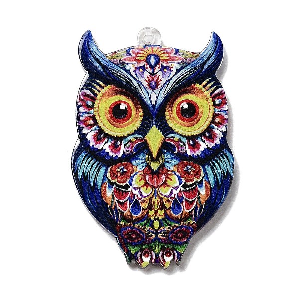 PandaHall Acrylic Pendants, Owl, Blue, 42x27.5x2mm, Hole: 1.5mm Acrylic Owl Blue
PandaHall Acrylic Pendants, Owl, Blue, 42x27.5x2mm, Hole: 1.5mm Acrylic Owl Blue