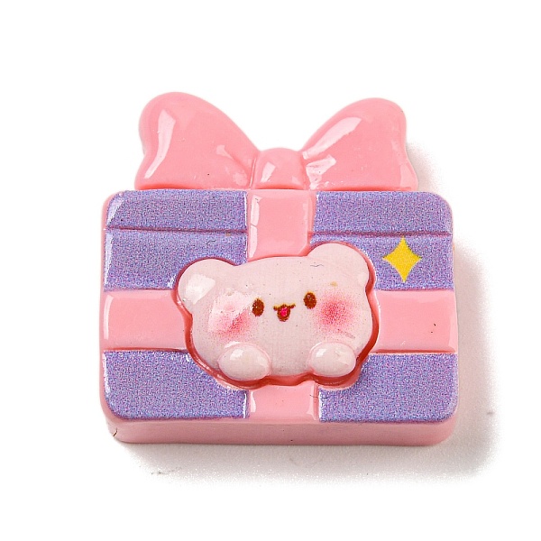 PandaHall Birthday Theme Opaque Resin Decoden Cabochons, Cartoon Cabochons, for Jewelry Making, Box, 24x24x9mm Resin Box Purple
PandaHall Birthday Theme Opaque Resin Decoden Cabochons, Cartoon Cabochons, for Jewelry Making, Box, 24x24x9mm Resin Box Purple