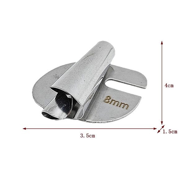PandaHall Stainless Iron Sewing Rolled Hemmer Foot, Wide Rolled Hem Pressure Foot, Stainless Steel Color, 40x35x15mm Metal Others
PandaHall Stainless Iron Sewing Rolled Hemmer Foot, Wide Rolled Hem Pressure Foot, Stainless Steel Color, 40x35x15mm Metal Others