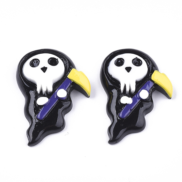 PandaHall Resin Cabochons, Halloween Ghost, Black, 31x22x7~7.5mm Resin Ghost Black
PandaHall Resin Cabochons, Halloween Ghost, Black, 31x22x7~7.5mm Resin Ghost Black