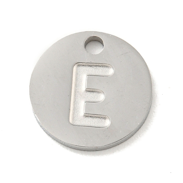 PandaHall 304 Stainless Steel Pendants, Laser Cut, Flat Round with Letter Charm, Stainless Steel Color, Letter E, 10x1mm, Hole: 1.4mm 304...
PandaHall 304 Stainless Steel Pendants, Laser Cut, Flat Round with Letter Charm, Stainless Steel Color, Letter E, 10x1mm, Hole: 1.4mm 304...