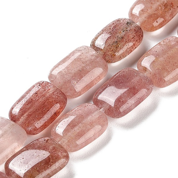 PandaHall Natural Strawberry Quartz Beads Strands, Rectangle, 14~15x10~11x5~5.5mm, Hole: 1~1.2mm, about 28pcs/strand, 16.02 inch(40.7cm)...
PandaHall Natural Strawberry Quartz Beads Strands, Rectangle, 14~15x10~11x5~5.5mm, Hole: 1~1.2mm, about 28pcs/strand, 16.02 inch(40.7cm)...
